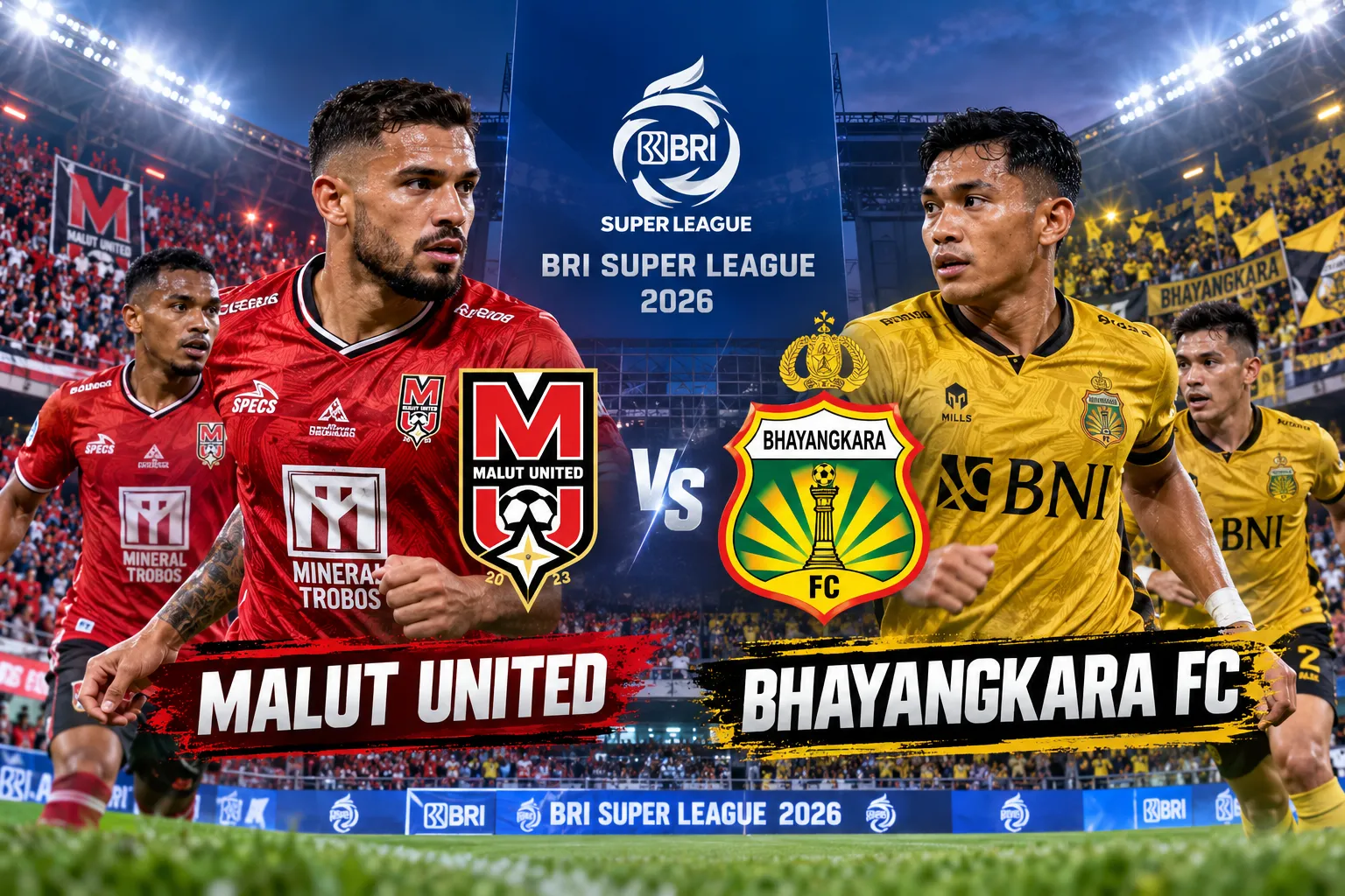 Malut United VS Bhayangkara FC