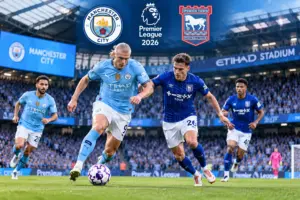 Prediksi Skor Manchester City vs Ipswich 2026