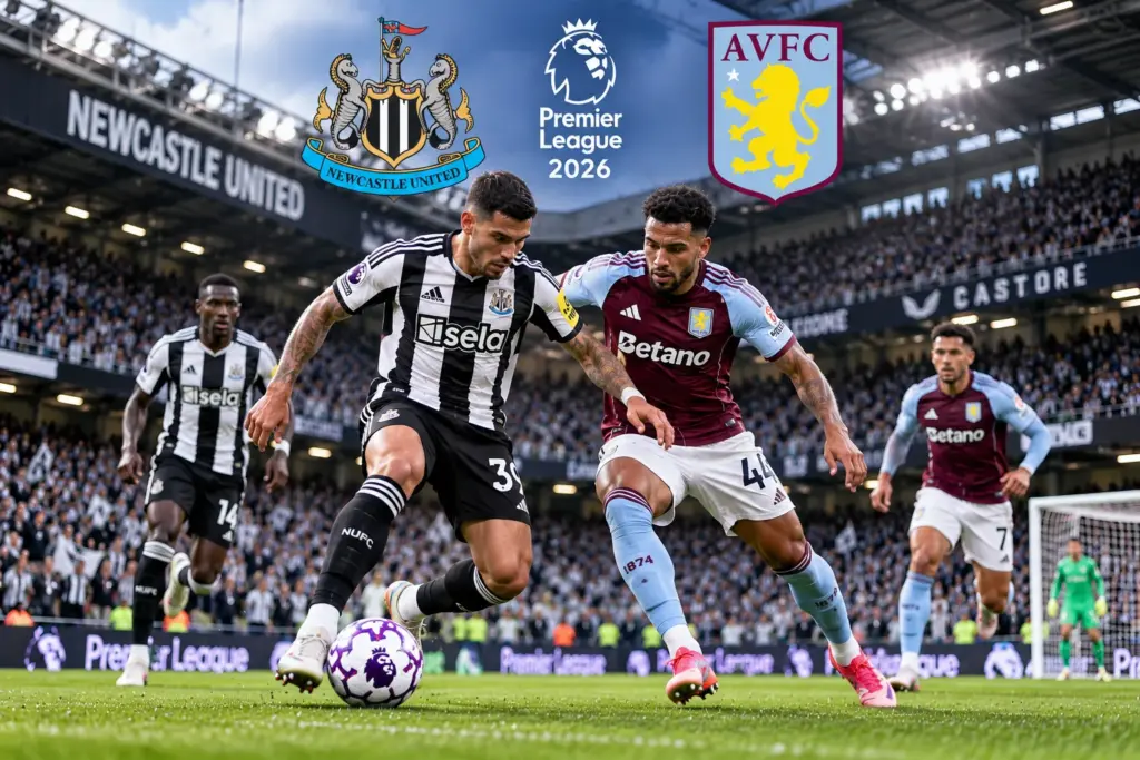 New castle VS aston villa