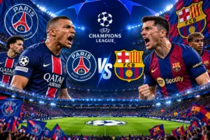 Prediksi Skor PSG vs Barcelona