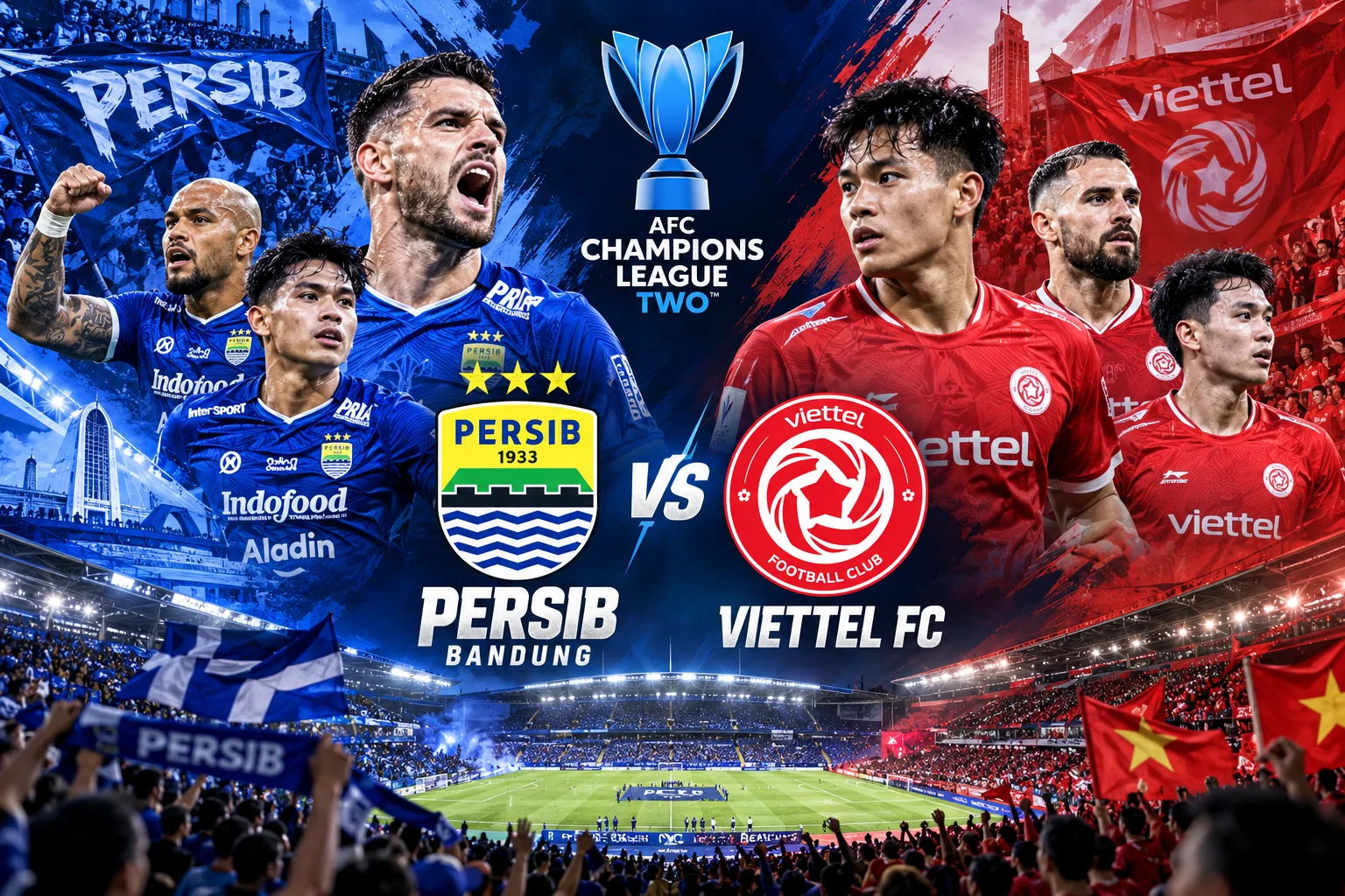 Persib Bandung vs Viettel FC