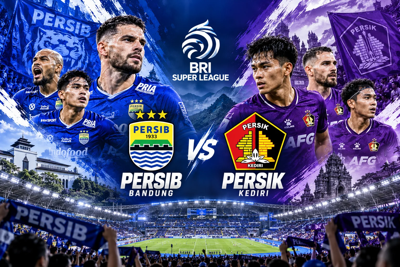 Persib Bandung vs Persik