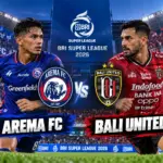 Prediksi Skor Arema FC vs Bali United, Singo Edan Bangkit?