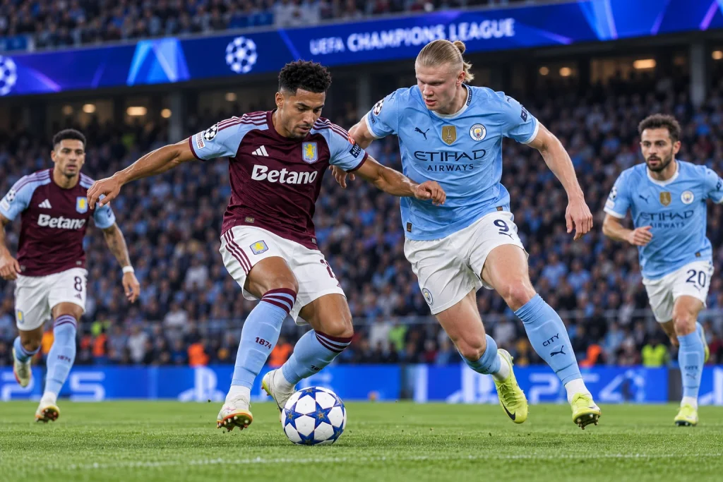 Prediksi Skor Aston Villa vs Manchester City