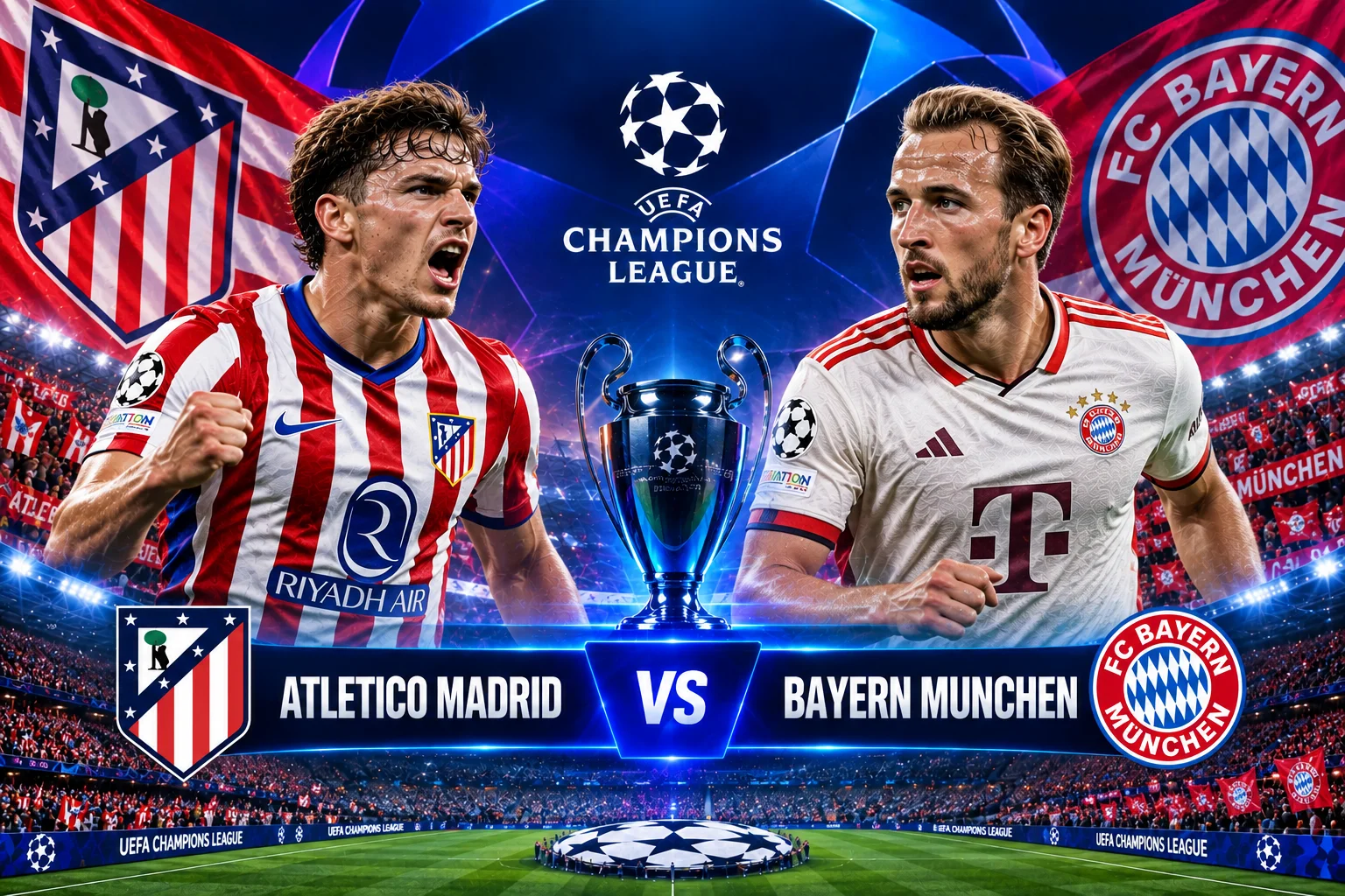 Prediksi Skor Atletico Madrid vs Bayern Munchen 2026