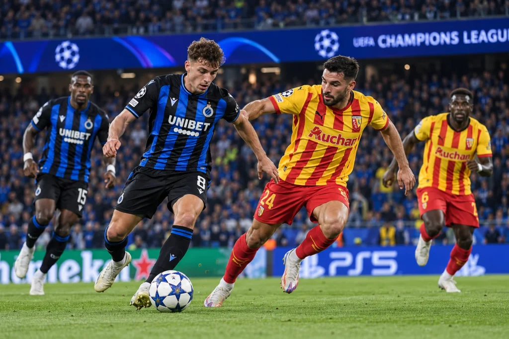 Prediksi Skor Club Brugge vs Lens