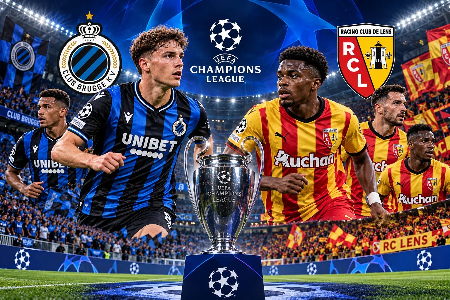 Prediksi Skor Club Brugge vs Lens