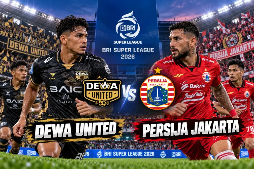 Prediksi Skor Dewa United vs Persija Jakarta 2026