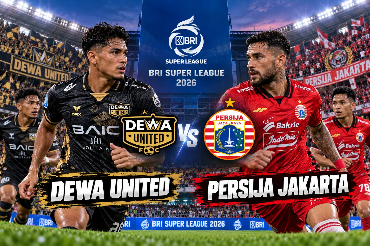 Prediksi Skor Dewa United vs Persija Jakarta 2026