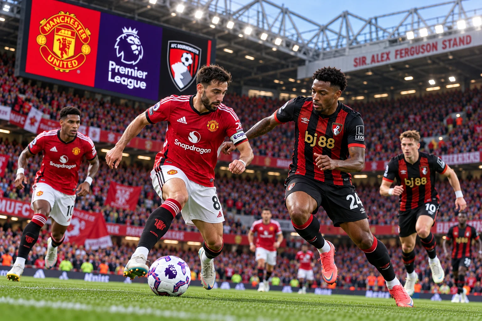 Prediksi Skor Manchester United vs Bournemouth