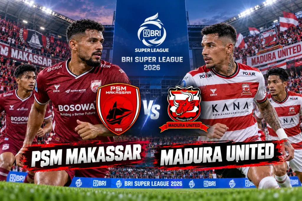 Prediksi Skor PSM Makassar vs Madura United 31 Oktober 26