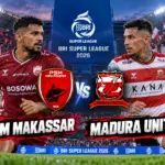Prediksi Skor PSM Makassar vs Madura United 31 Oktober 26