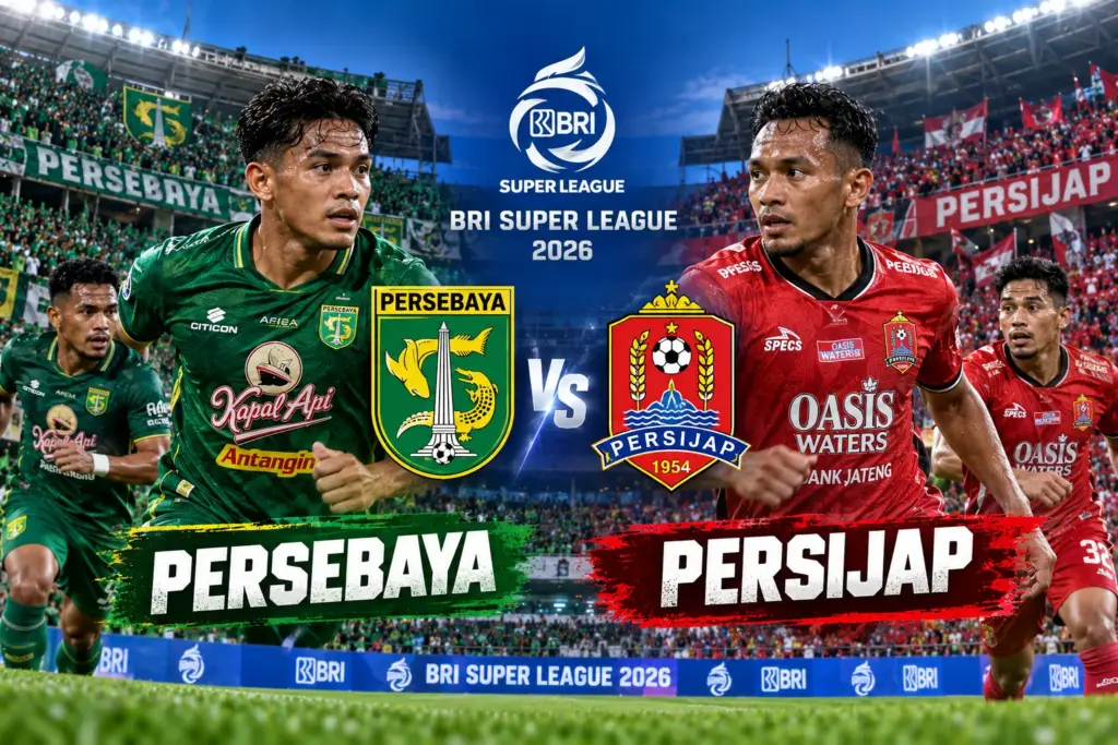Prediksi Skor Persebaya vs Persijap, Bajul Ijo Diunggulkan?