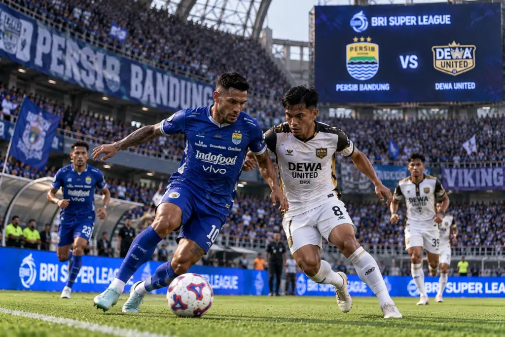 Prediksi Skor Persib Bandung vs Dewa United dan Line