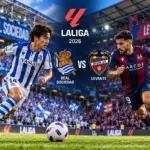 Prediksi Skor Real Sociedad vs Levante, Tuan Rumah Lebih Diunggulkan