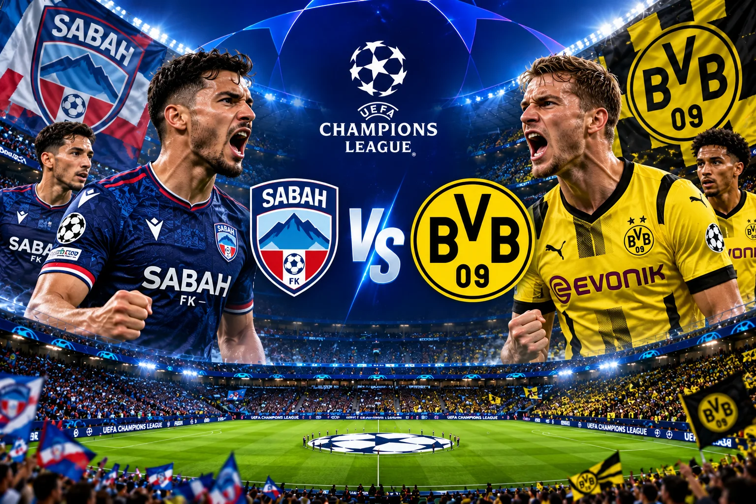 Prediksi Skor Sabah FK vs Dortmund dan Analisis Laga
