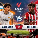 Prediksi Skor Valencia vs Bilbao, Statistik & Lineup Pemain