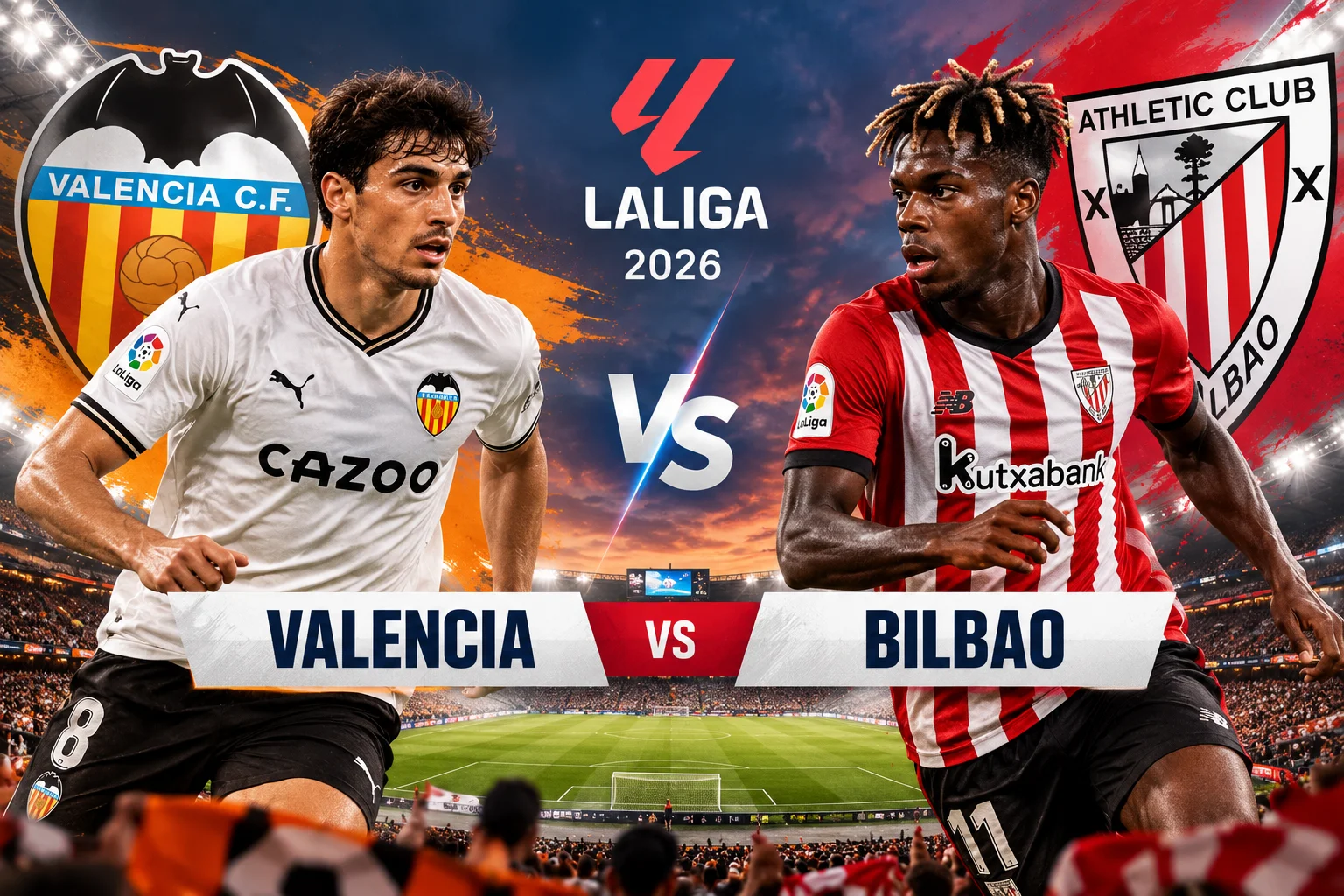 Prediksi Skor Valencia vs Bilbao